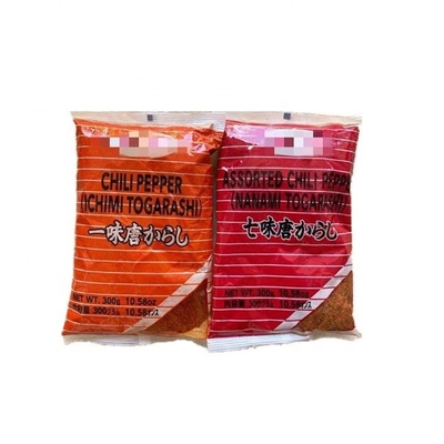 Estilo ROJO Shichimi Togarashi Seco de 7 Especias Polvo de Condimento para las Siete Especias de Fushimi