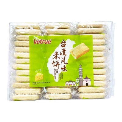 300G*12/CTN Sushi Rice Cracker Snack o Ingredientes de Canola para su despensa de la oficina
