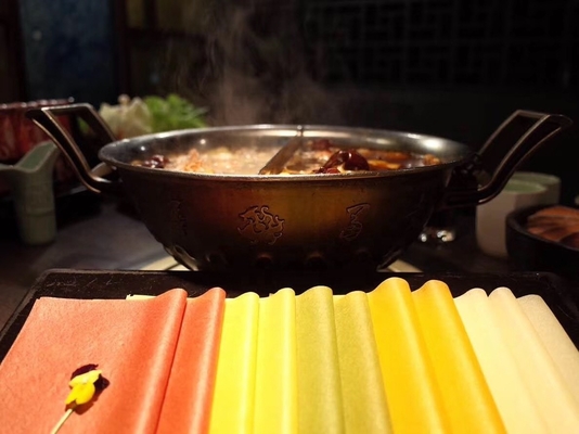 Crepes de soja Envases comestibles de soja con larga vida útil y relleno con sabor