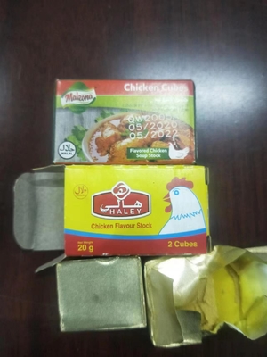 Sopa de condimentos de miso de sabor en forma liofilizada para condimentos de especias mixtas amarillas