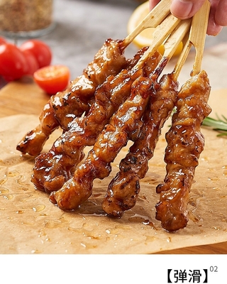 1 kilogramo de pollo a la parrilla con bajo peso de sal, yakitori para puestos de comida callejera japoneses