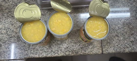 130 g 425 g 850 g de maíz dulce de estilo crema enlatada para una cocción al vapor sencilla y conveniente