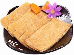 Tofu Inari con condimentos tradicionales con certificación HACCP