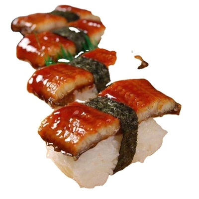 Piezas de anguila Unagi tostadas congeladas el ingrediente perfecto para sus recetas