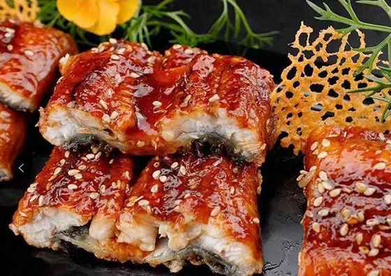 Piezas de anguila Unagi tostadas congeladas el ingrediente perfecto para sus recetas