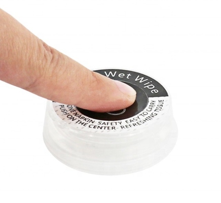 Práctico empuje limpio redondo magia desechable toalla húmeda pañuelo de ropa para el hogar / cocina