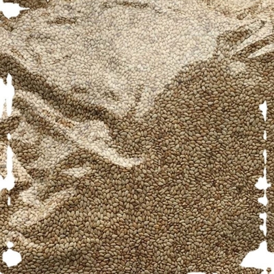 1 kg de bolsas de semillas de sésamo blancas y negras asadas para el mercado internacional