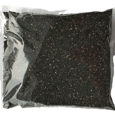 1 kg de bolsas de semillas de sésamo blancas y negras asadas para el mercado internacional