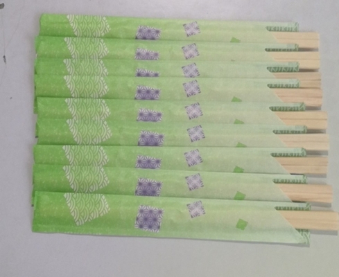 Superficies lisas biodegradables palillos desechables de madera para envases sostenibles