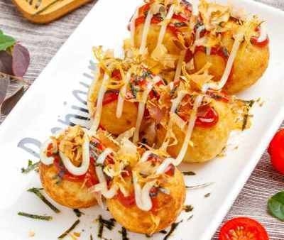 Deliciosa bola de pulpo Takoyaki congelada para mayor comodidad y autenticidad