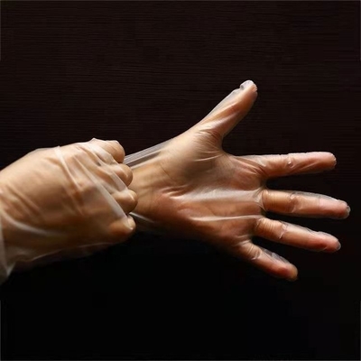 70g de peso Guantes de vinilo desechables con material exterior de PU y diseño personalizado