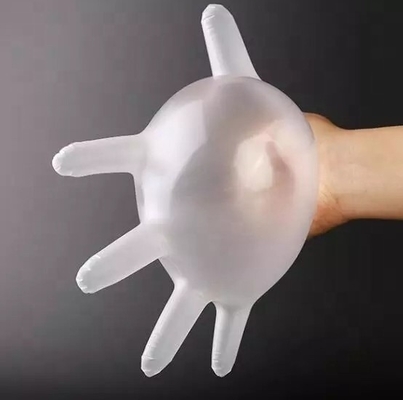 70g de peso Guantes de vinilo desechables con material exterior de PU y diseño personalizado