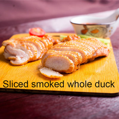 Carne de pato ahumada de 10 kg/tón El ingrediente esencial para el pecho de pato congelado en rodajas