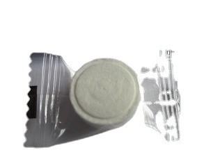 Tejido facial comprimido blanco compacto y portátil para cualquier ocasión