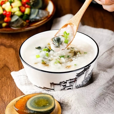 Dirección de Shandong Conservado huevo de pato huevo de siglo con ingredientes normales