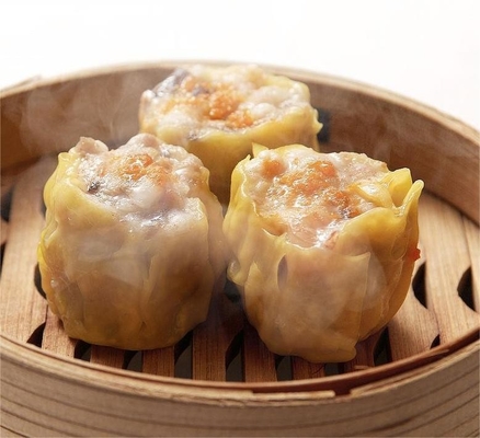 Tipo de almacenamiento Pollo vegetal helado halal Shumai Samosa bollo al vapor de SHANDONG