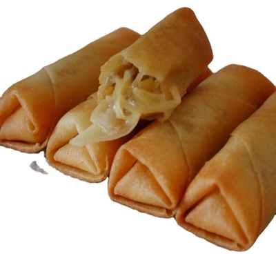 Rolos de primavera de verduras congeladas saludables para un plato nutritivo y sabroso