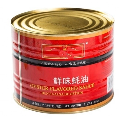 700g/2.27kg/6kg Salsa de ostras china perfecta para cocinar Ingredientes normales