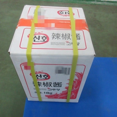 Pesta de pimienta caliente de Gochujang coreana con un contenido de Brix del 0,005% al 5%