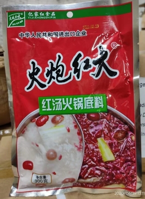 12 meses Vida útil Sopa picante china de olla caliente base de la olla caliente condimento contenido normal