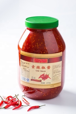 Sabores de chile conservados Sriracha dulce Salsa de chile caliente y contenido razonable