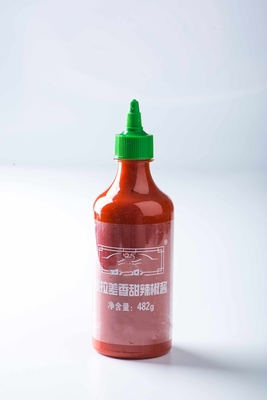 Sabores de chile conservados Sriracha dulce Salsa de chile caliente y contenido razonable