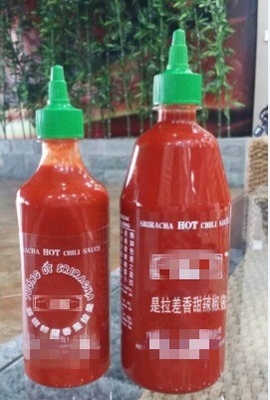Sabores de chile conservados Sriracha dulce Salsa de chile caliente y contenido razonable