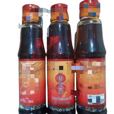 Aceite de soya de semillas de sésamo mezclado puro y saludable de 18 litros para cocinar 24*150 ml/t