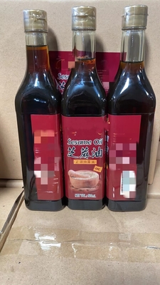 Aceite de soya de semillas de sésamo mezclado puro y saludable de 18 litros para cocinar 24*150 ml/t
